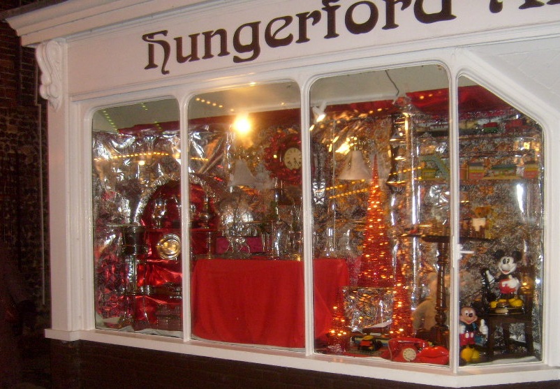 Hungerford Arcade at Christmas