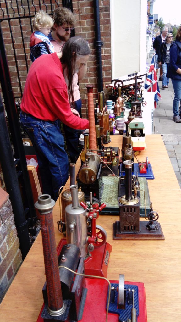 Hungerford Arcade Model Steam Engine Event July 2017