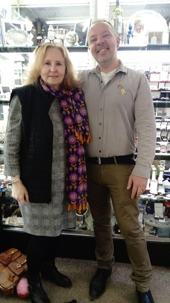 Hungerford Arcade Jewellery Valuation Day Ian & Frances